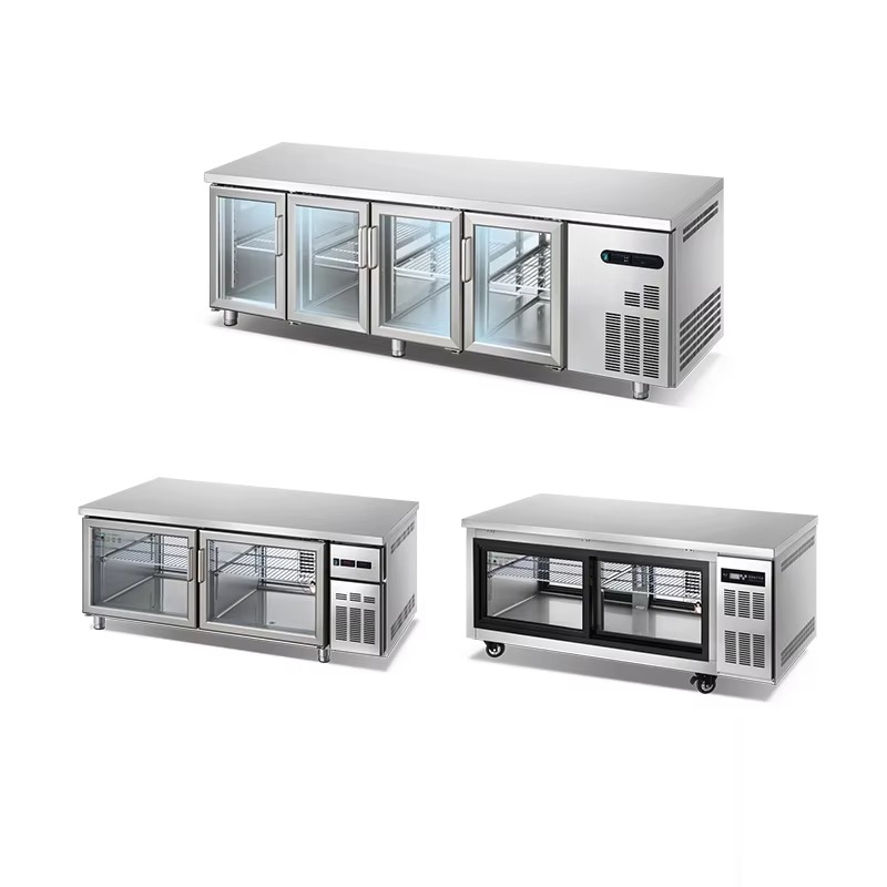 Commercial Kitchen Worktops - Коммерческий холодильник-морозильник с быстрой заморозкой, энергосберегающий,