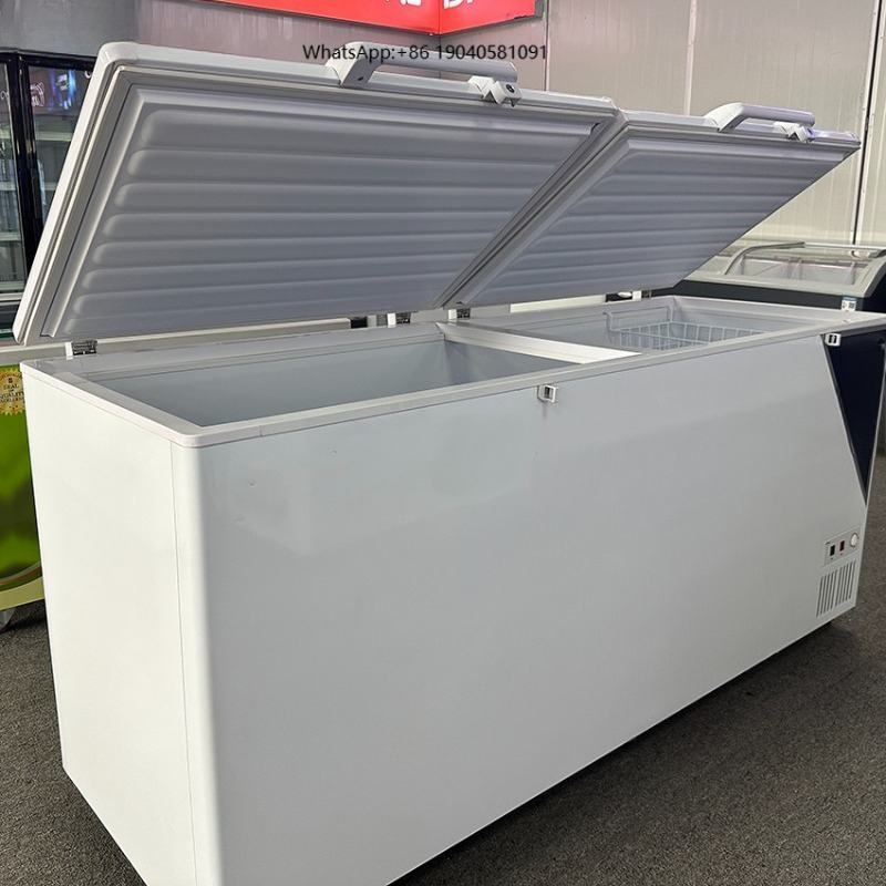 Commercial Chest Freezer - Коммерческий горизонтальный морозильный ларь с верхней